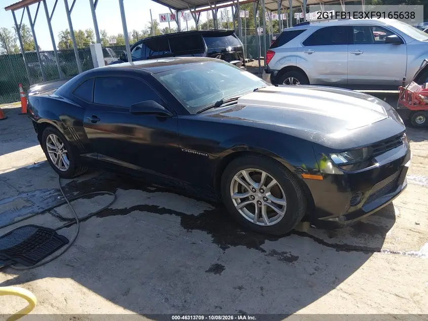 CHEVROLET CAMARO 2015, VIN 2G1FB1E3XF9165638