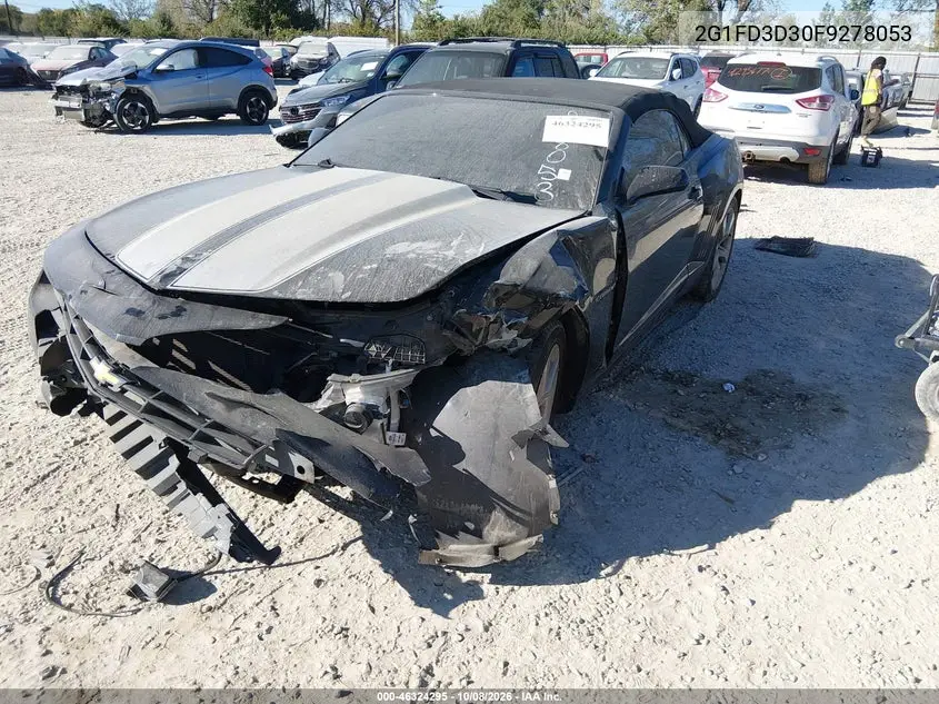 2015 CHEVROLET CAMARO VIN 2G1FD3D30F9278053 — фото 2