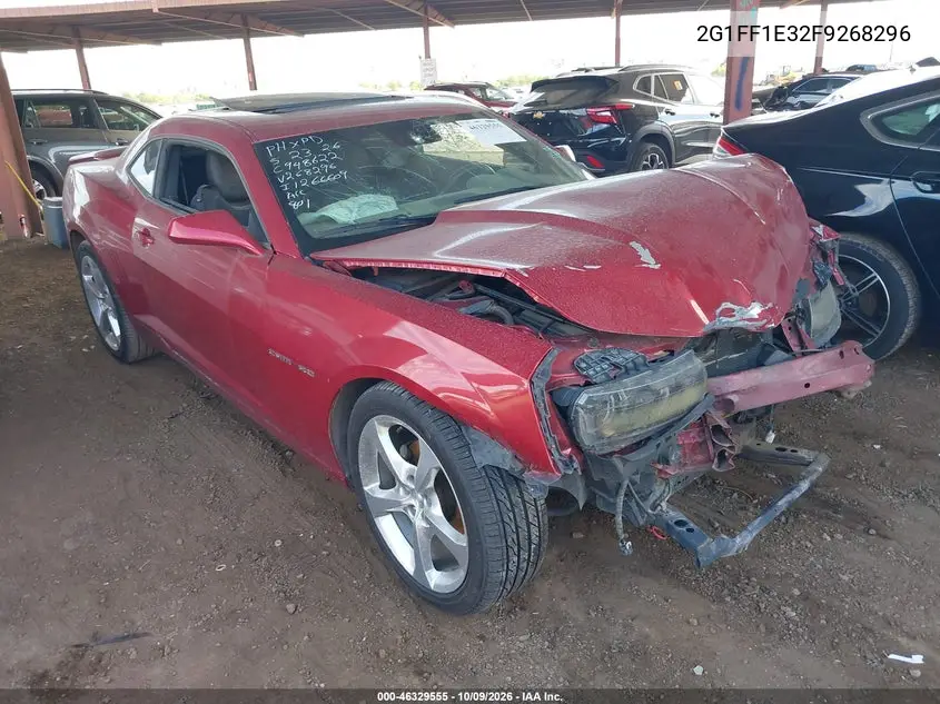 CHEVROLET CAMARO 2015, VIN 2G1FF1E32F9268296