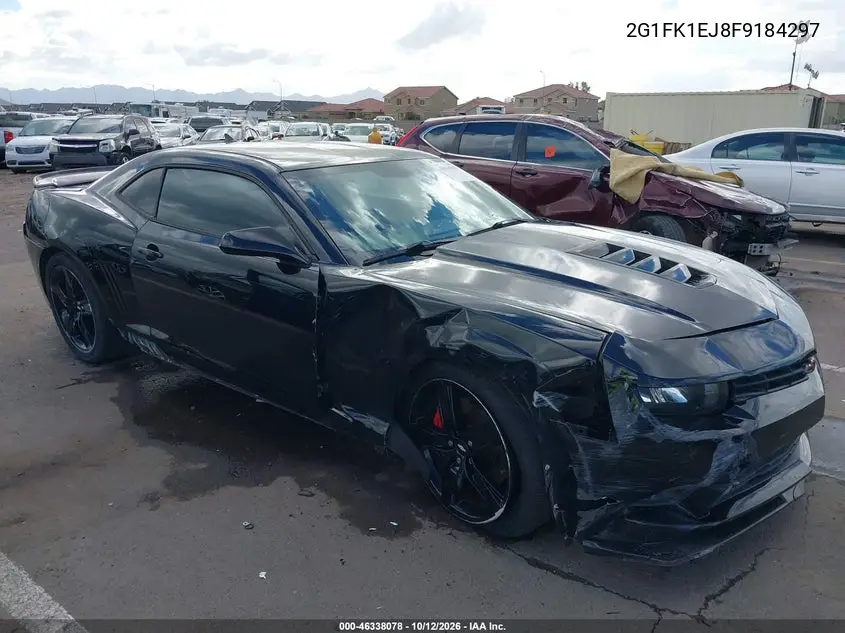 CHEVROLET CAMARO 2015, VIN 2G1FK1EJ8F9184297