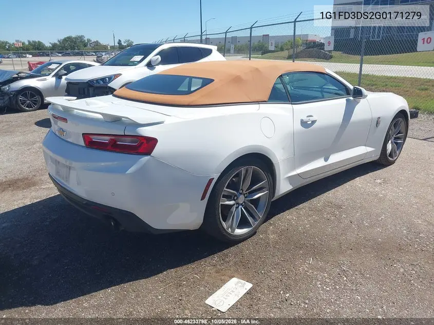 2016 CHEVROLET CAMARO VIN 1G1FD3DS2G0171279 — фото 4
