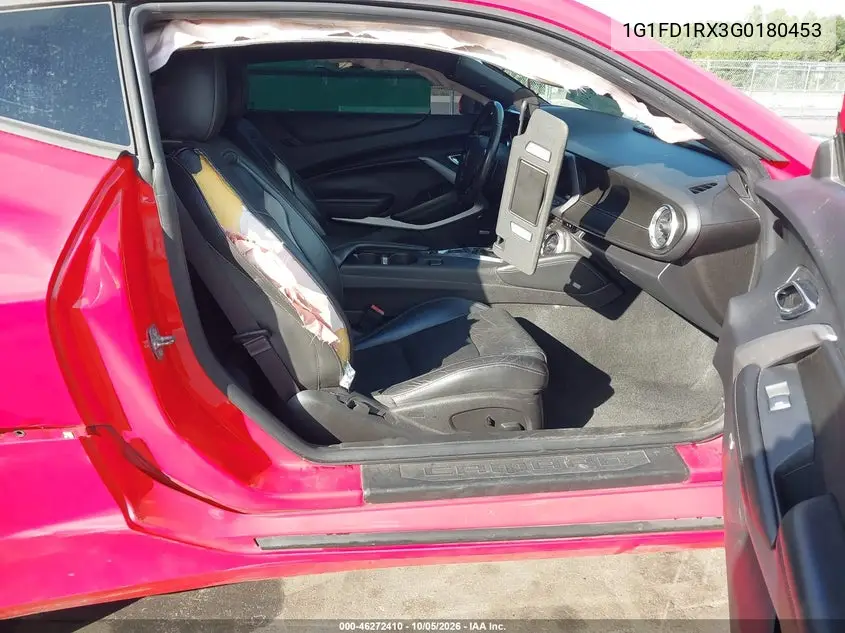 2016 CHEVROLET CAMARO VIN 1G1FD1RX3G0180453 — фото 5
