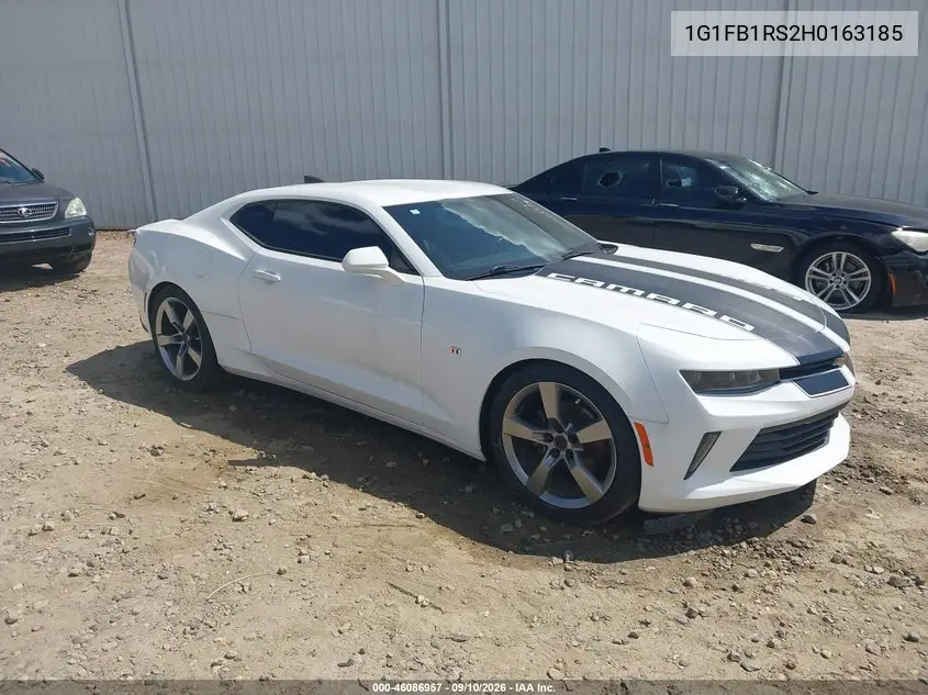 CHEVROLET CAMARO 2017, VIN 1G1FB1RS2H0163185