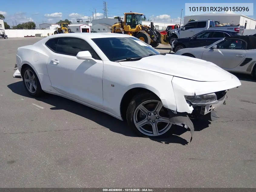 CHEVROLET CAMARO 2017, VIN 1G1FB1RX2H0155096