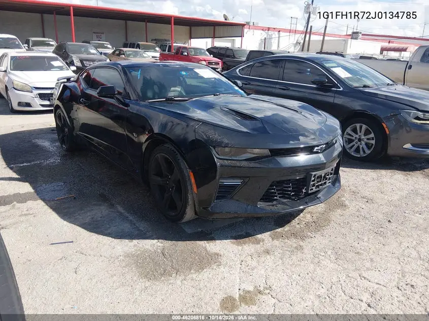 CHEVROLET CAMARO 2018, VIN 1G1FH1R72J0134785