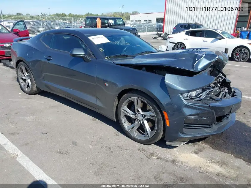 CHEVROLET CAMARO 2020, VIN 1G1FH1R77L0106709