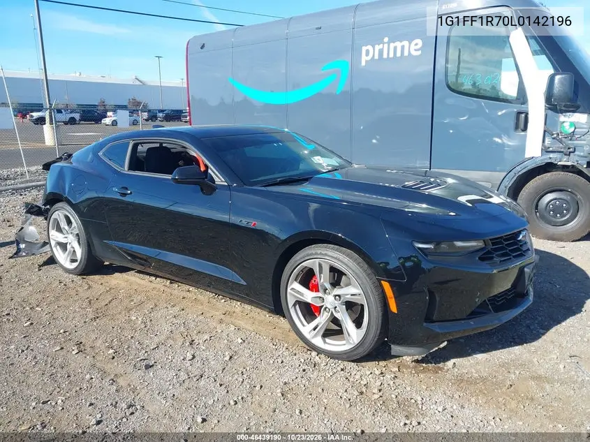 CHEVROLET CAMARO 2020, VIN 1G1FF1R70L0142196