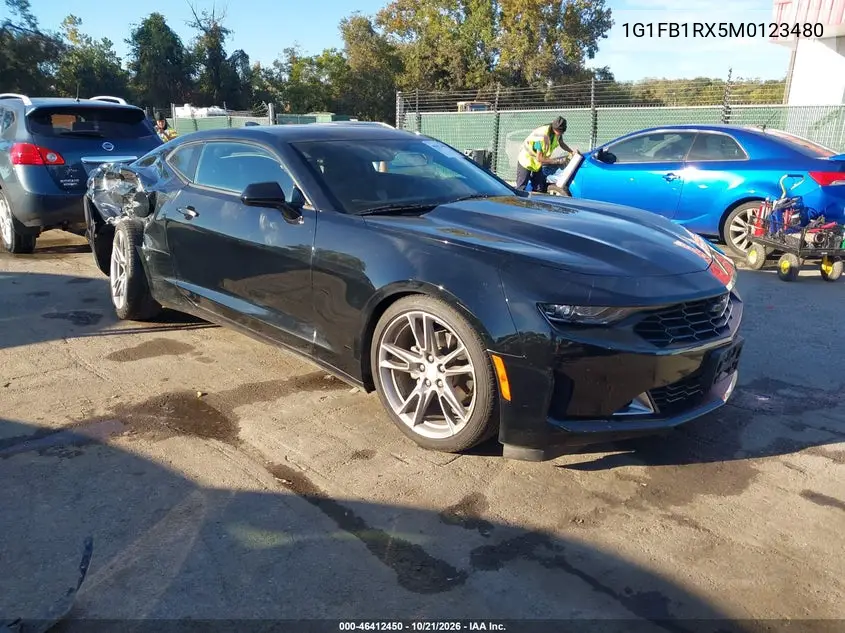 CHEVROLET CAMARO 2021, VIN 1G1FB1RX5M0123480
