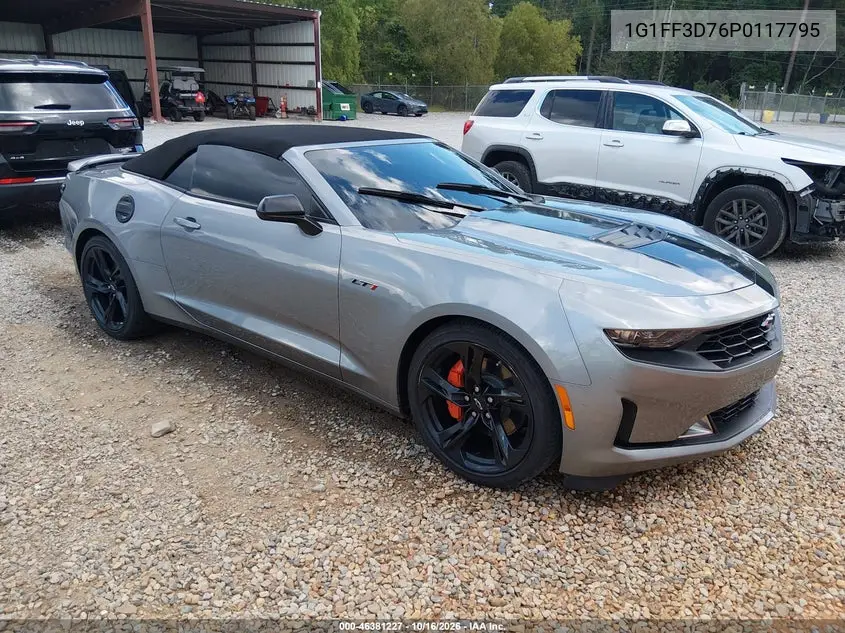 CHEVROLET CAMARO 2023, VIN 1G1FF3D76P0117795
