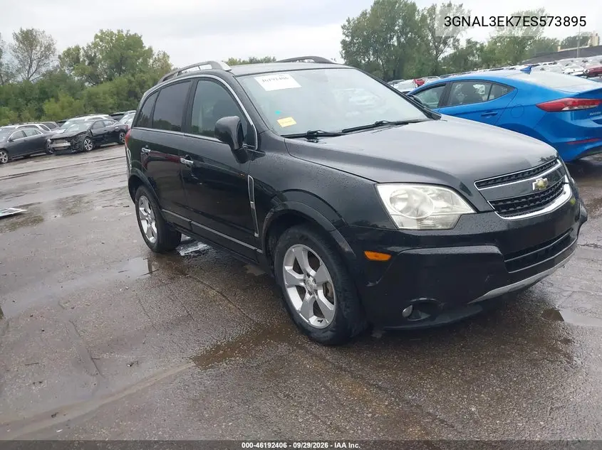 CHEVROLET CAPTIVA SPORT 2014, VIN 3GNAL3EK7ES573895