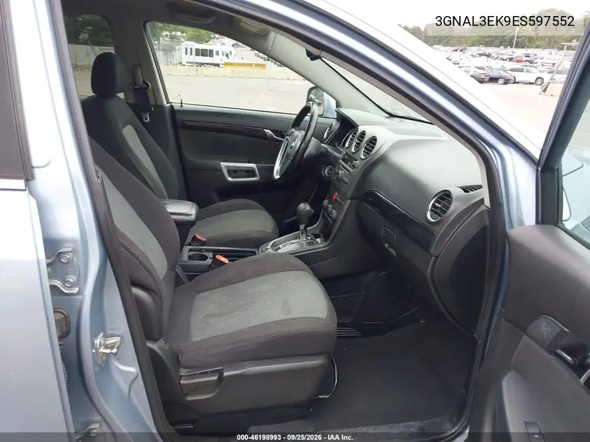 2014 CHEVROLET CAPTIVA SPORT VIN 3GNAL3EK9ES597552 — фото 5
