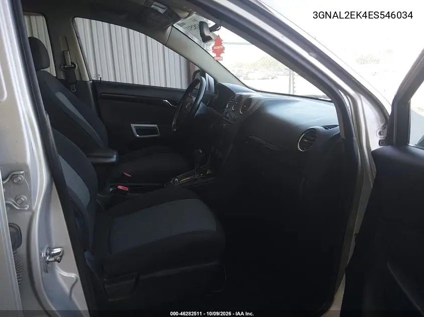 2014 CHEVROLET CAPTIVA SPORT VIN 3GNAL2EK4ES546034 — фото 5