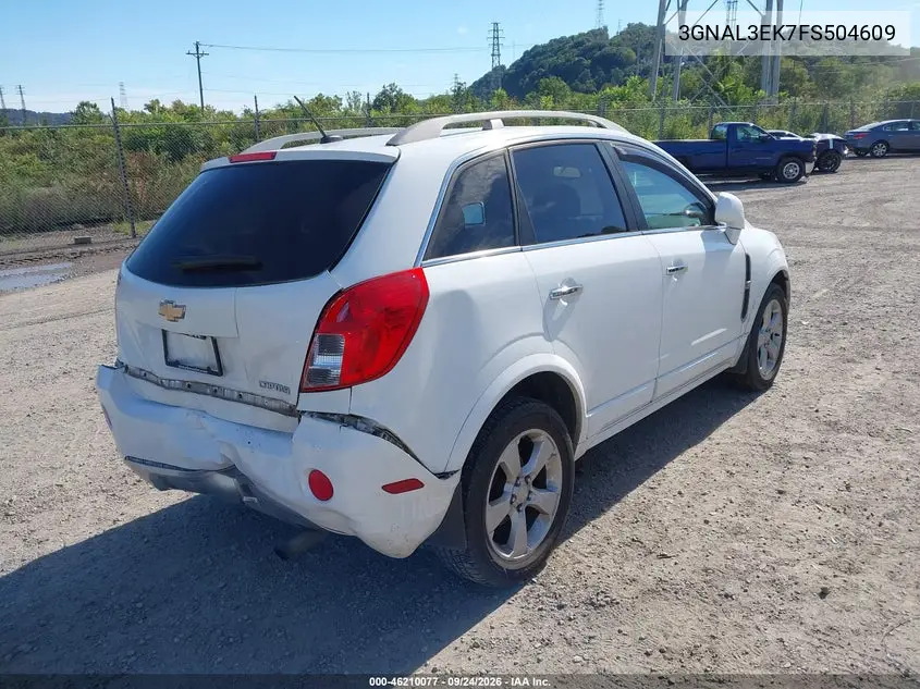 2015 CHEVROLET CAPTIVA SPORT VIN 3GNAL3EK7FS504609 — фото 4