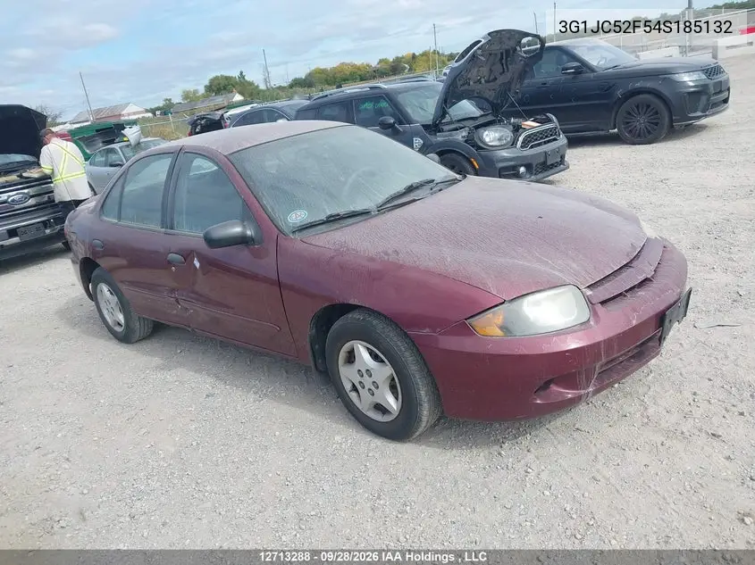 CHEVROLET CAVALIER 2004, VIN 3G1JC52F54S185132