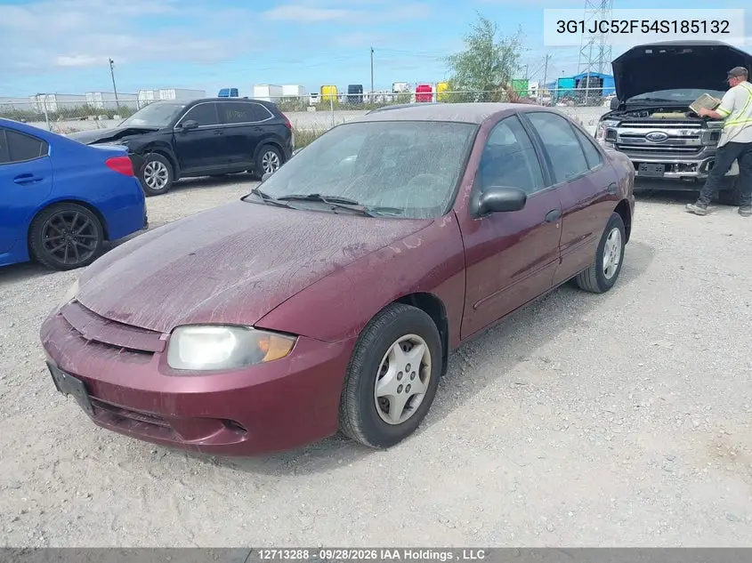 2004 CHEVROLET CAVALIER VIN 3G1JC52F54S185132 — фото 2