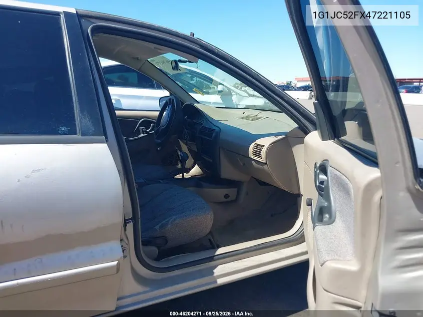 2004 CHEVROLET CAVALIER VIN 1G1JC52FX47221105 — фото 5