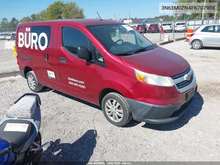 CHEVROLET CITY EXPRESS 2015, VIN 3N63M0ZN4FK707908