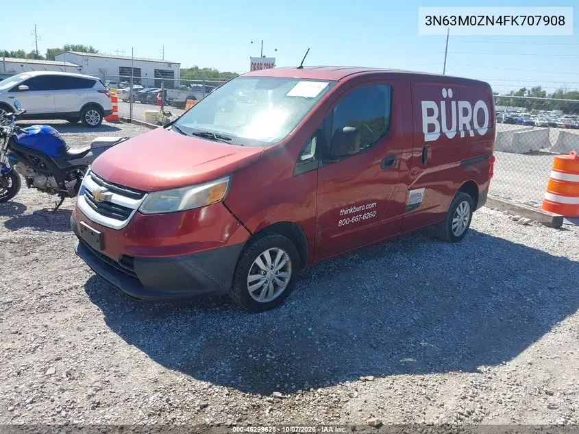 2015 CHEVROLET CITY EXPRESS VIN 3N63M0ZN4FK707908 — фото 2