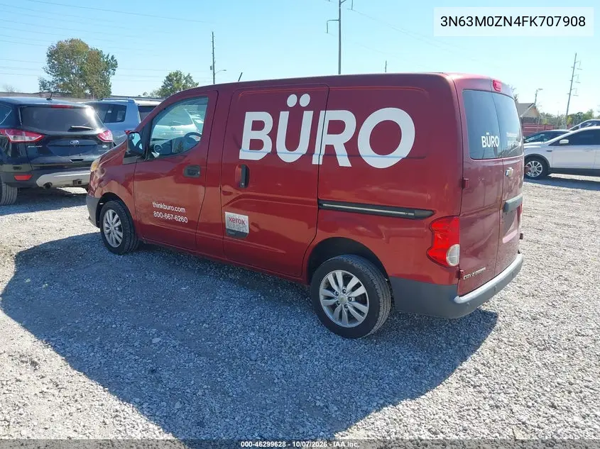 2015 CHEVROLET CITY EXPRESS VIN 3N63M0ZN4FK707908 — фото 3
