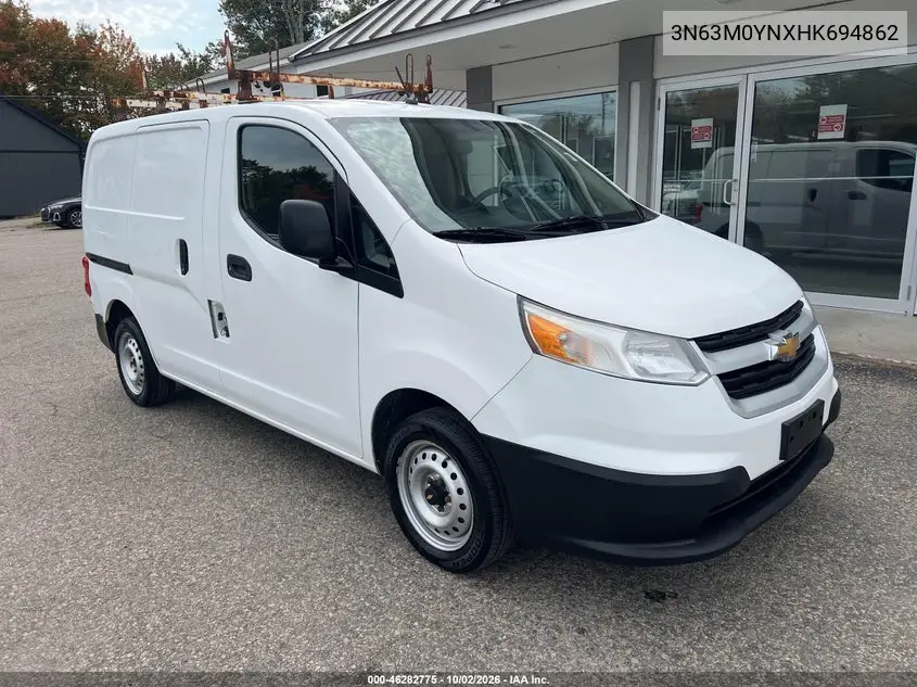CHEVROLET CITY EXPRESS 2017, VIN 3N63M0YNXHK694862