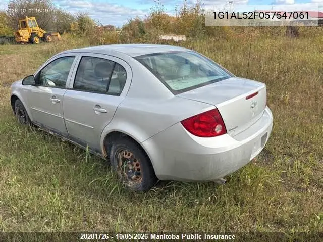 2005 CHEVROLET COBALT VIN 1G1AL52F057547061 — фото 3