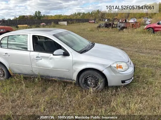 2005 CHEVROLET COBALT VIN 1G1AL52F057547061 — фото 6