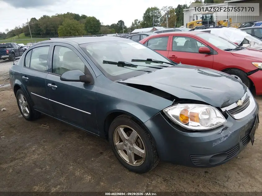 CHEVROLET COBALT 2005, VIN 1G1AZ52F257557170