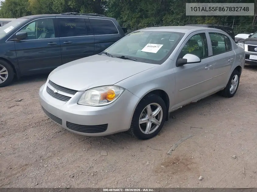 2006 CHEVROLET COBALT VIN 1G1AL55F867832748 — фото 2