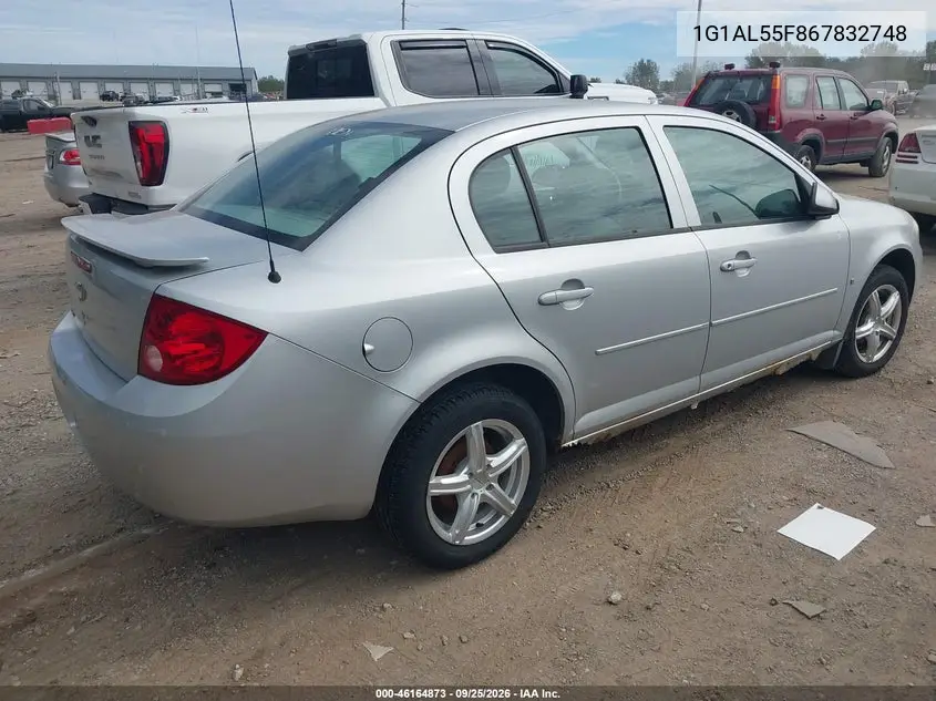 2006 CHEVROLET COBALT VIN 1G1AL55F867832748 — фото 4