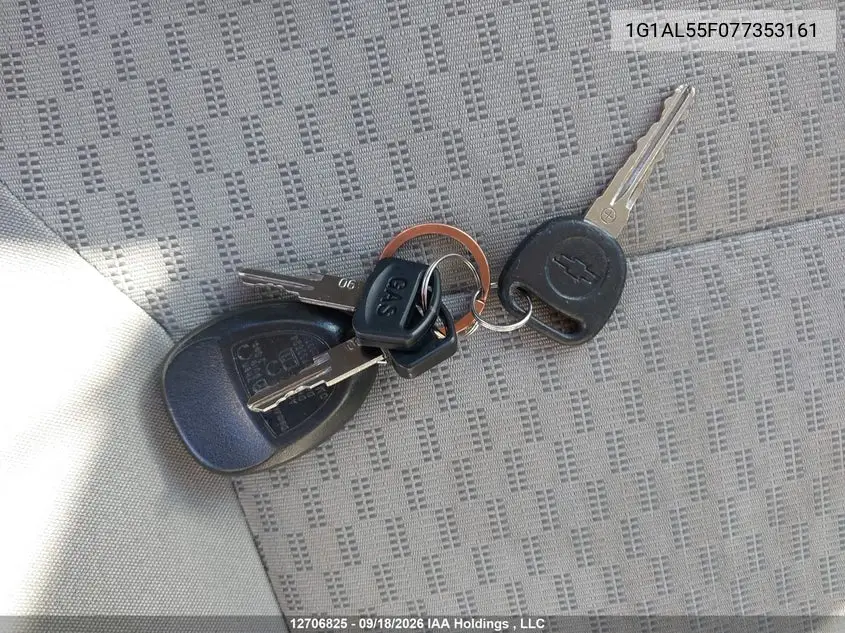2007 CHEVROLET COBALT VIN 1G1AL55F077353161 — фото 10