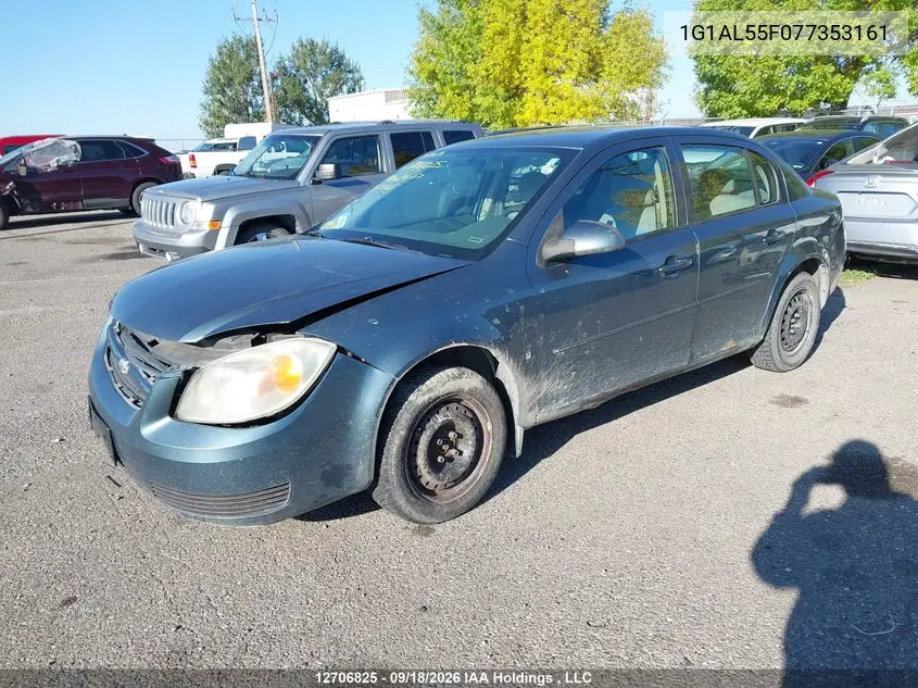 2007 CHEVROLET COBALT VIN 1G1AL55F077353161 — фото 2