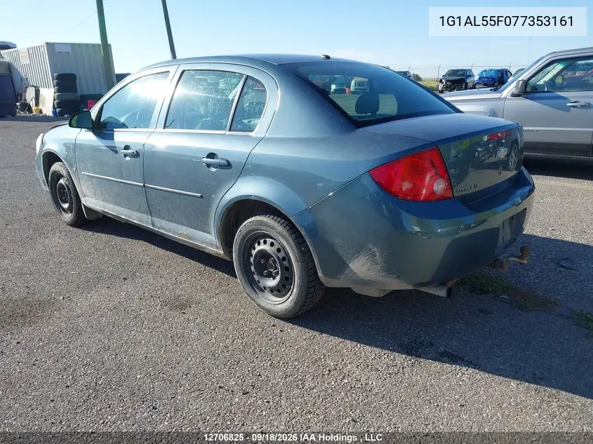 2007 CHEVROLET COBALT VIN 1G1AL55F077353161 — фото 3