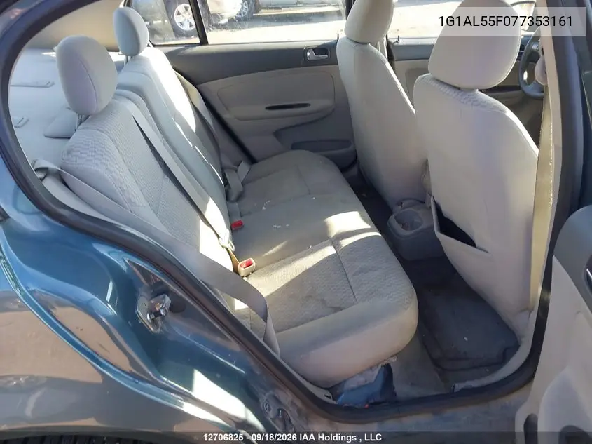 2007 CHEVROLET COBALT VIN 1G1AL55F077353161 — фото 8