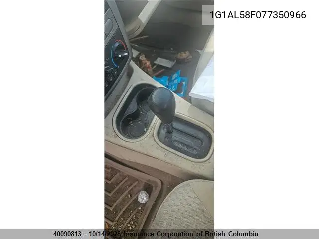 2007 CHEVROLET COBALT VIN 1G1AL58F077350966 — фото 13