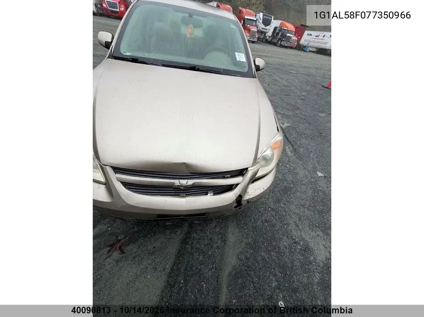 2007 CHEVROLET COBALT VIN 1G1AL58F077350966 — фото 5