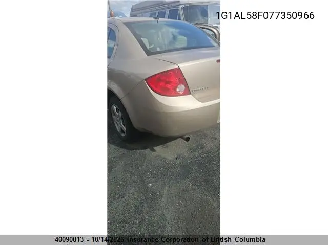 2007 CHEVROLET COBALT VIN 1G1AL58F077350966 — фото 8