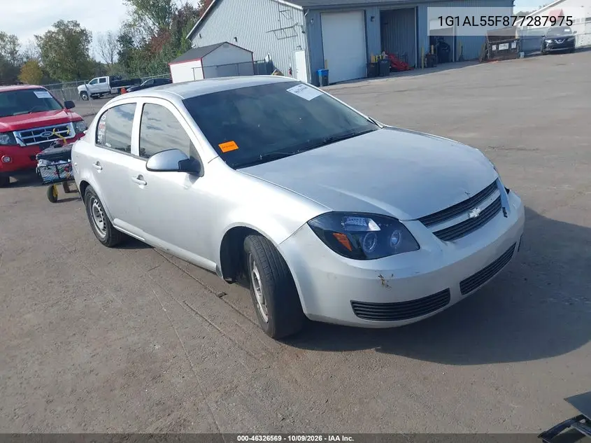 CHEVROLET COBALT 2007, VIN 1G1AL55F877287975