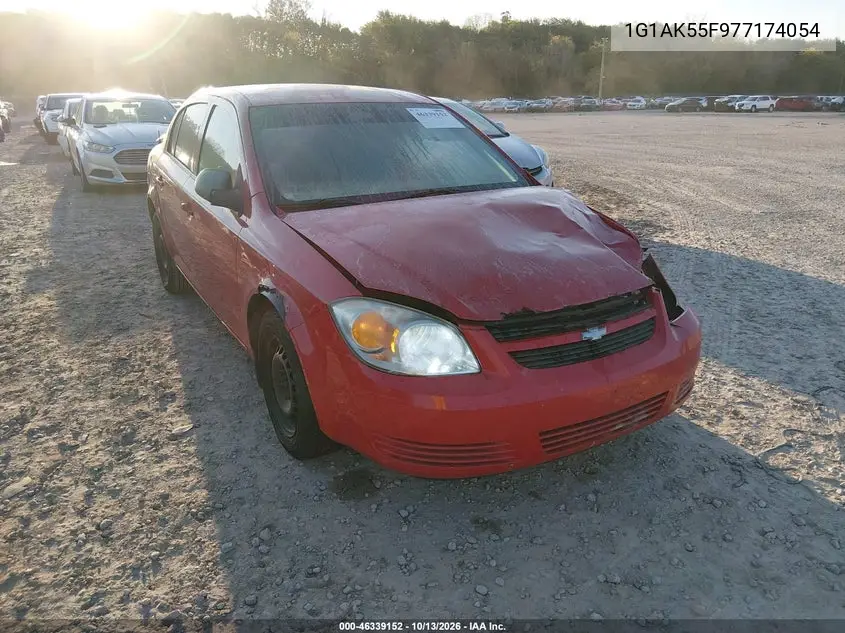 CHEVROLET COBALT 2007, VIN 1G1AK55F977174054