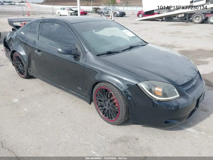 CHEVROLET COBALT 2007, VIN 1G1AP15PX77230134