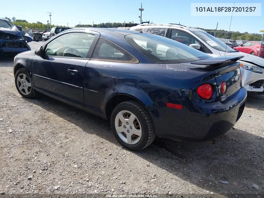 2008 CHEVROLET COBALT VIN 1G1AL18F287201257 — фото 3