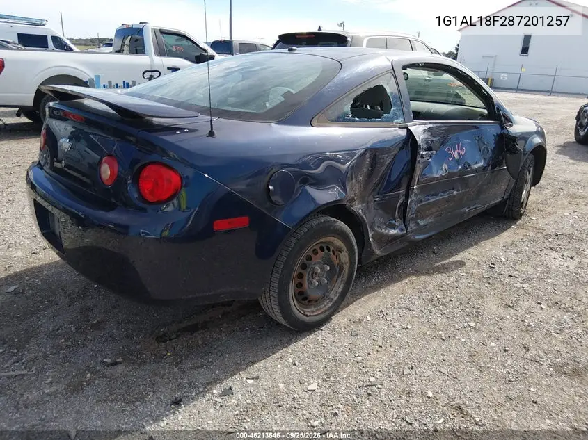 2008 CHEVROLET COBALT VIN 1G1AL18F287201257 — фото 4