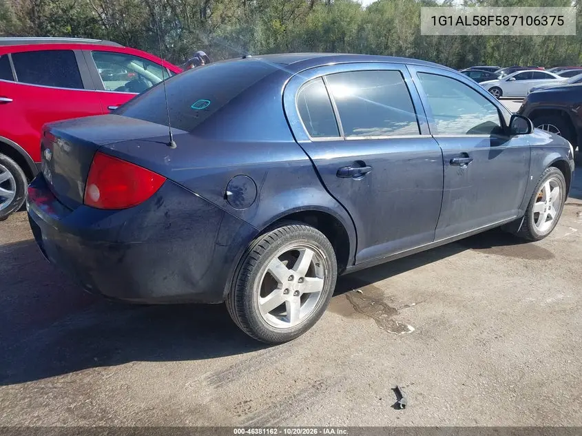 2008 CHEVROLET COBALT VIN 1G1AL58F587106375 — фото 4