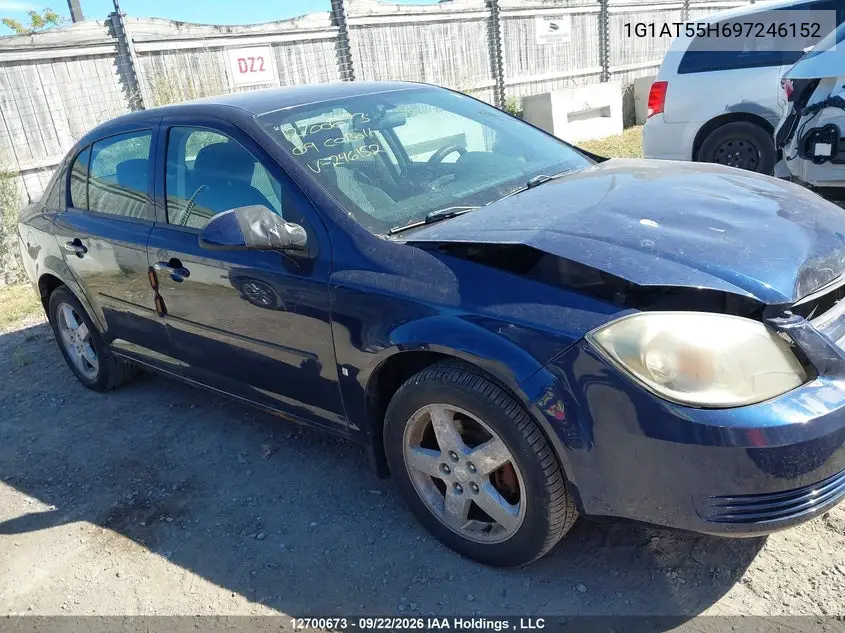 2009 CHEVROLET COBALT VIN 1G1AT55H697246152 — фото 13