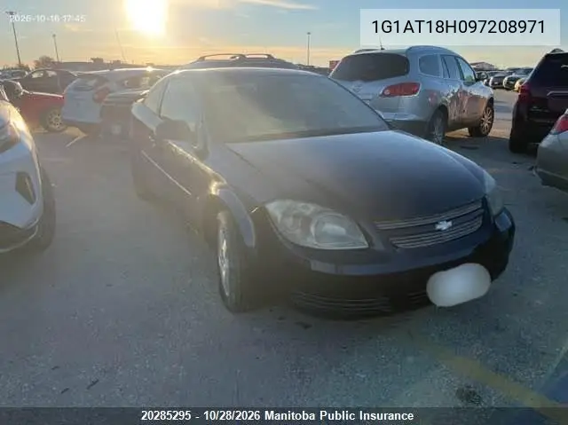 CHEVROLET COBALT 2009, VIN 1G1AT18H097208971