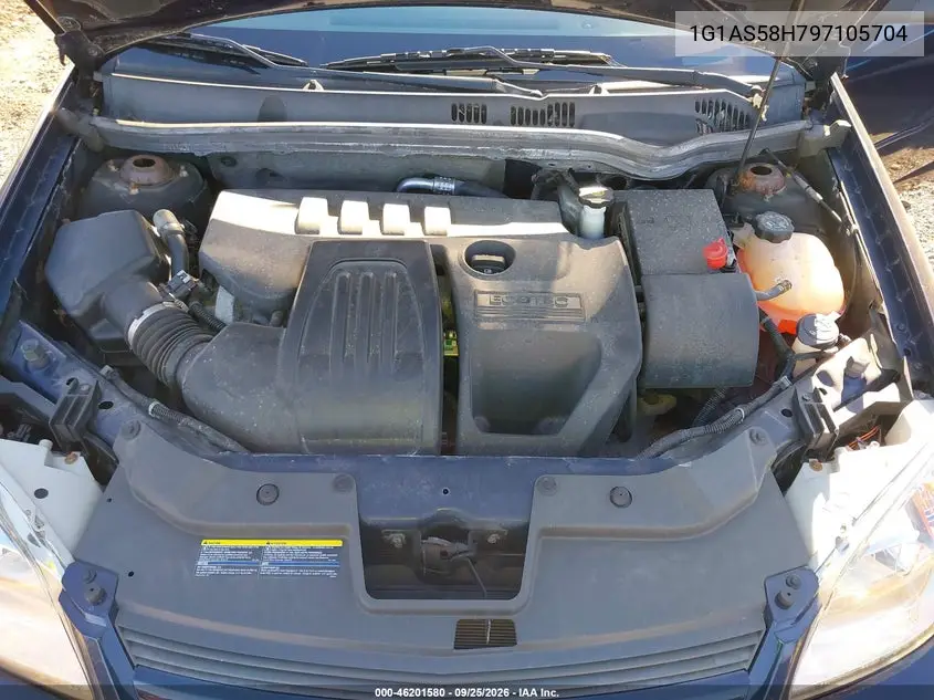 2009 CHEVROLET COBALT VIN 1G1AS58H797105704 — фото 10