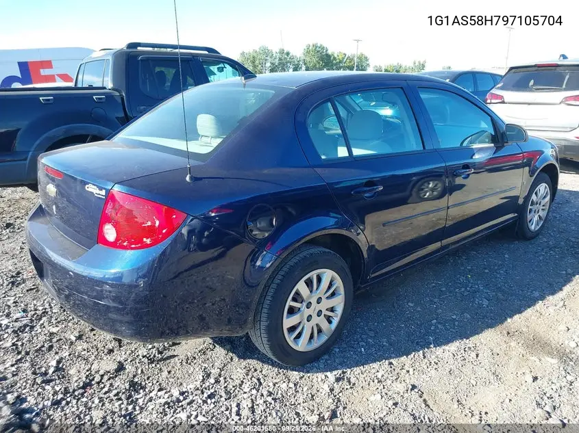 2009 CHEVROLET COBALT VIN 1G1AS58H797105704 — фото 4