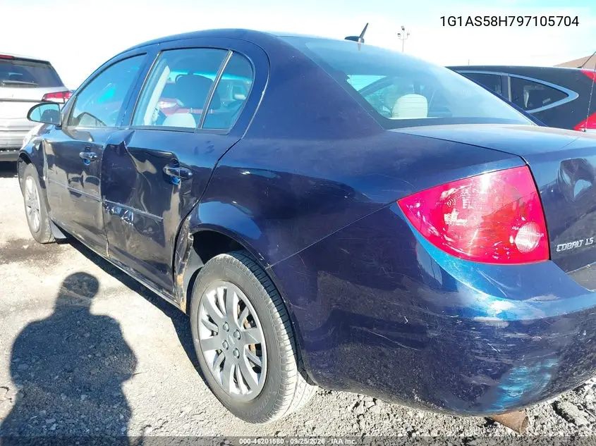2009 CHEVROLET COBALT VIN 1G1AS58H797105704 — фото 6