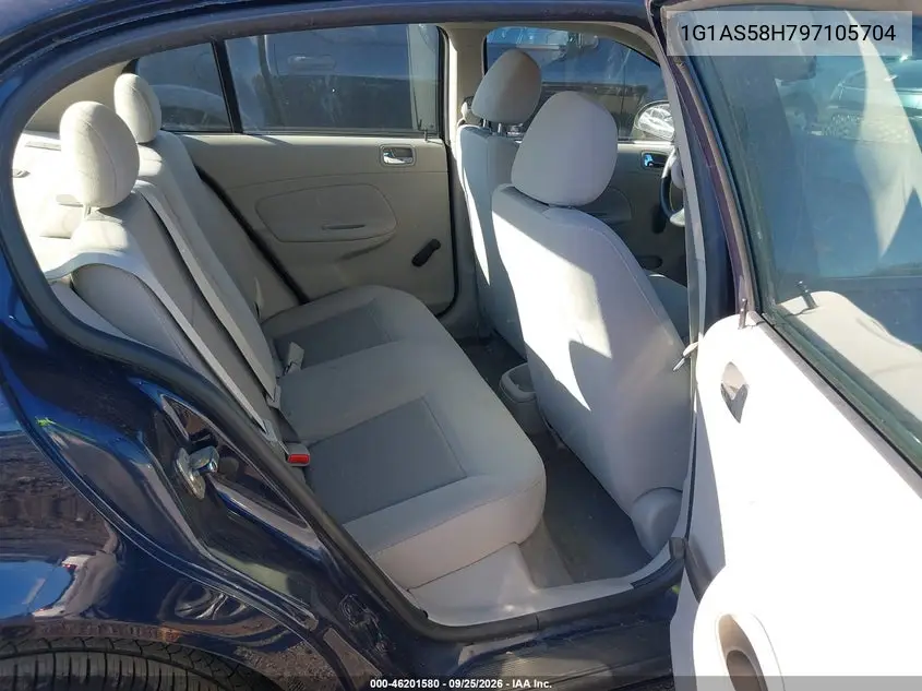 2009 CHEVROLET COBALT VIN 1G1AS58H797105704 — фото 8