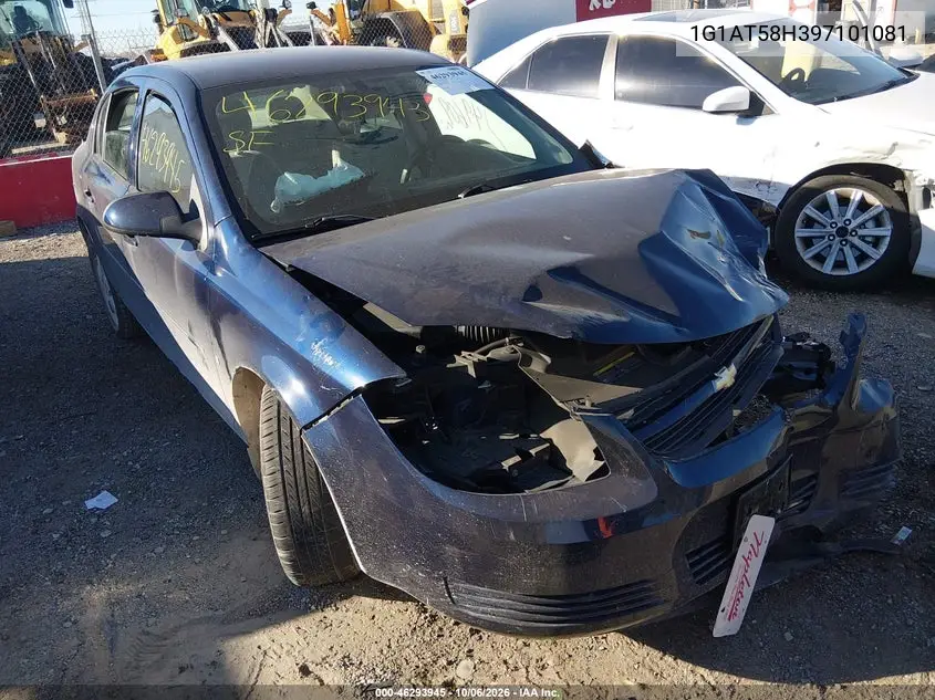 CHEVROLET COBALT 2009, VIN 1G1AT58H397101081