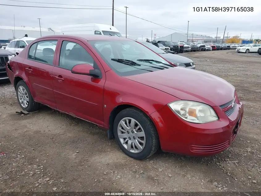 CHEVROLET COBALT 2009, VIN 1G1AT58H397165038